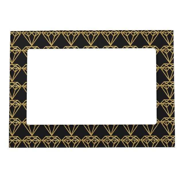 Gold Diamond Magnetic Frame (Front)