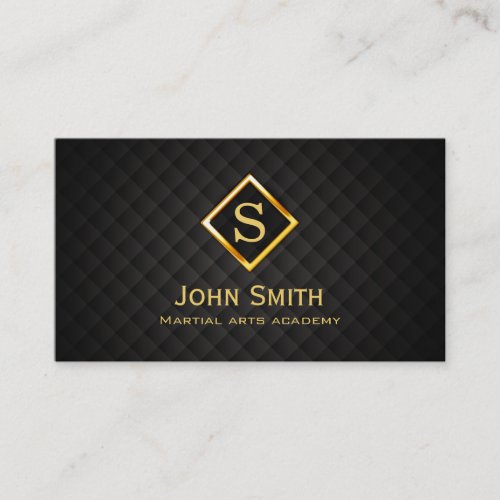 Gold Diamond Martial Arts Business Card