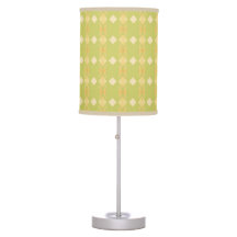 Gold Diamonds Vertical Pattern Pale Green