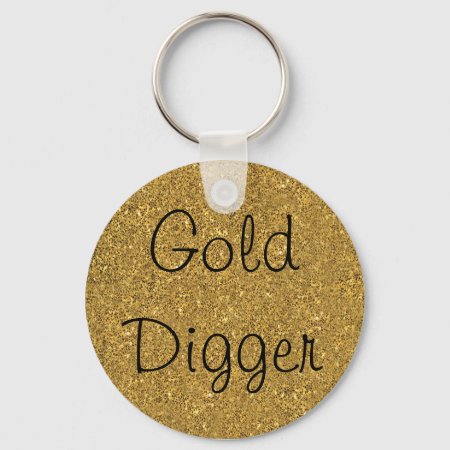 Gold Digger Keychain