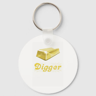 Gold Digger Keychain
