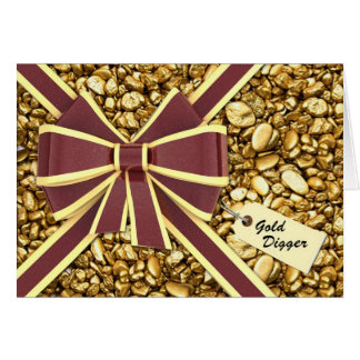 Gold Digger - who me? Cards