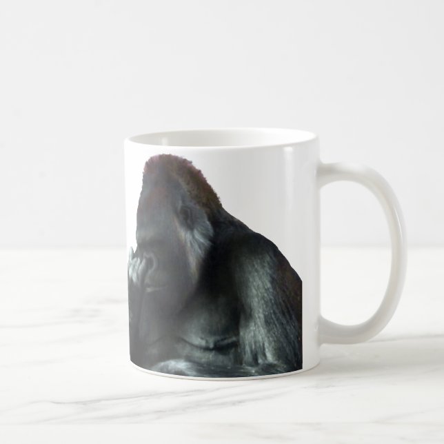 Gold Digging Gorilla Coffee Mug (Right)