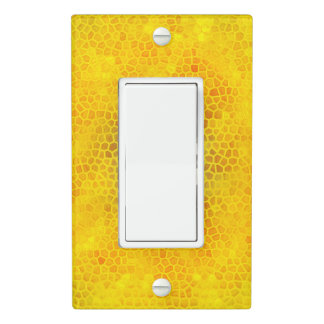 Gold Dinosaur Hide Light Switch Cover