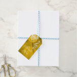Gold Disco Ball and Heels 50th Birthday Gift Tags