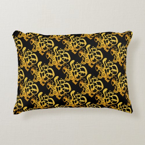 Gold Dog Papercut Chinese New Year 2018 A Pillow