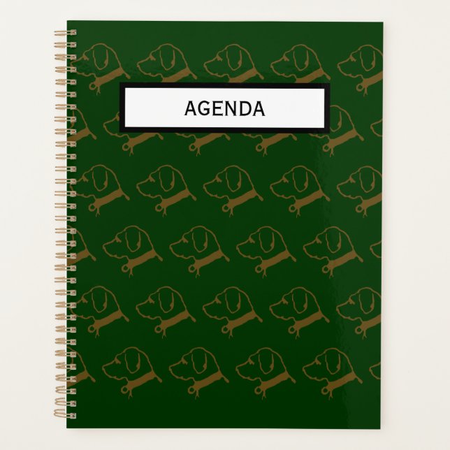 Gold Dog Planner (Front)
