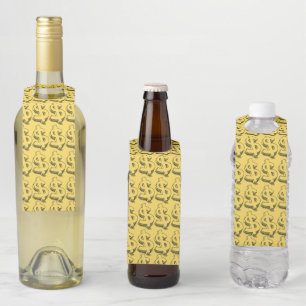 gold dolar bottle hanger tag