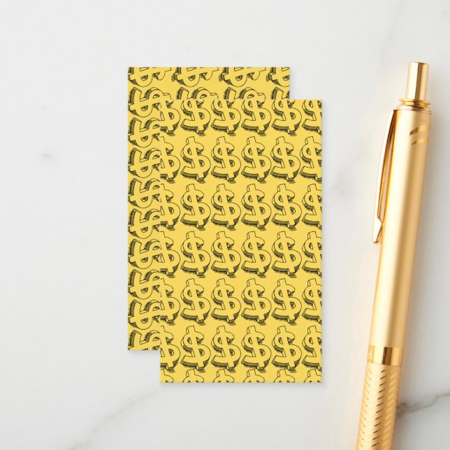 gold dolar enclosure card (Front/Back In Situ)