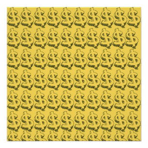 gold dolar poster