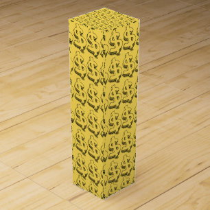 gold dolar wine box