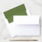 Gold Dot on Green Envelope Liners