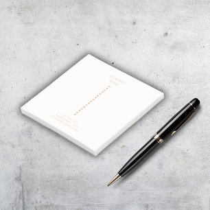 Gold Dots Minimalist Simple Professional Post-it Notes