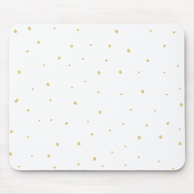 Gold Dots Mousepad (Front)