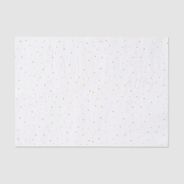 Gold Dots Tissue Paper (Front)