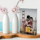 Gold Double Happiness Chinese Wedding Photo Acrylic Award<br><div class="desc">This charming tabletop Gold Double Happiness Chinese Wedding Personalize Acrylic Photo Block has a frameless display of your favorite photo. Features the Chinese character "囍DoubleHappiness" and editable texts. Create a precious keepsake of your favorite wedding photo or give as a wedding anniversary gift.</div>