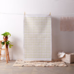 Gold Double Happiness Lanterns Custom Fabric