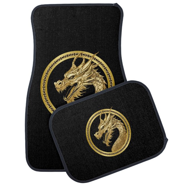 Gold Dragon- Car Floor Mat (Set)