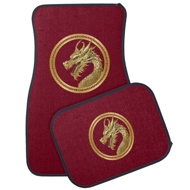 Gold Dragon- Car Floor Mat (Set)