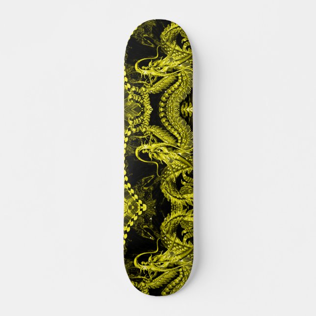 Gold Dragon Element Custom Pro Park Board (Front)