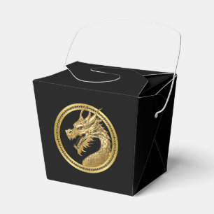 Gold Dragon- Favor Boxes