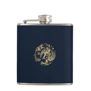 Gold Dragon Flask