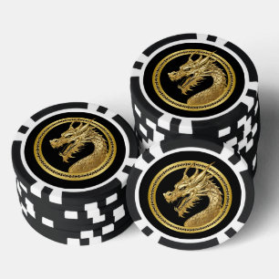 Gold Dragon- Poker Chips
