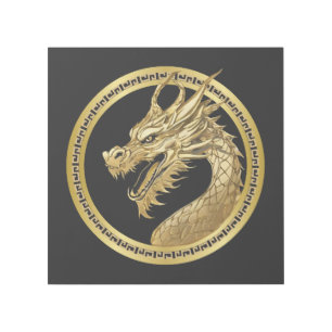 Gold Dragon Wall Art- Gallery Wrap
