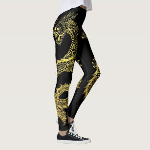 Ancient Dragon Leggings - S