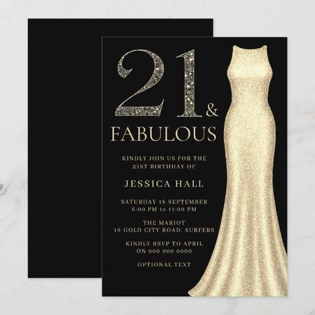 black dress 21st birthday The Jubilee Birthday dress