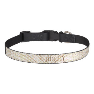 Gold Drops dog collar