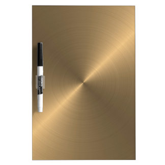 Gold Dry-Erase Board