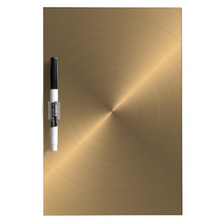 Gold Dry-erase Board