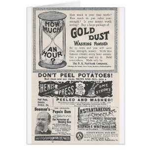 Gold Dust and other ads Cards