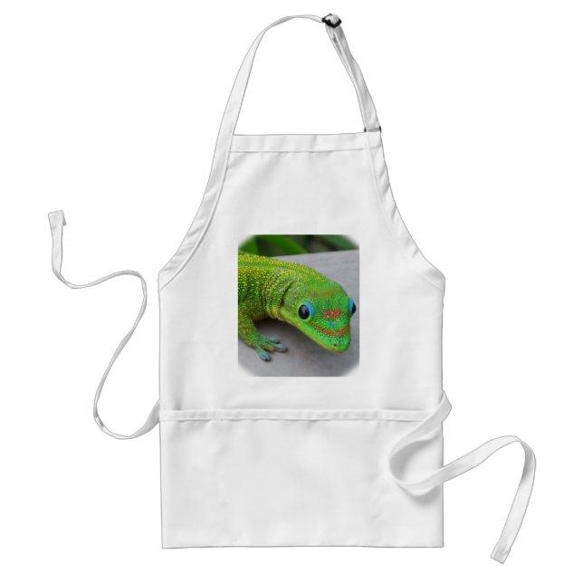 Gold Dust Day Gecko – Audition and Get Some Gecko Adult Apron (Front)