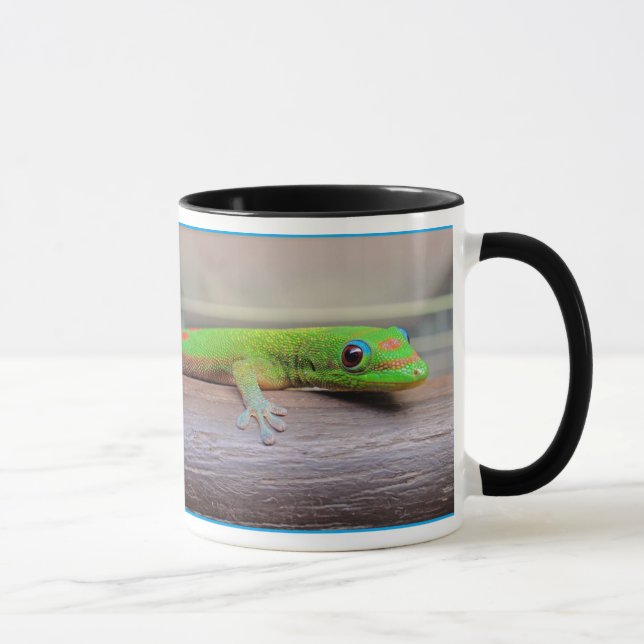 Gold Dust Day Gecko Mug (Right)