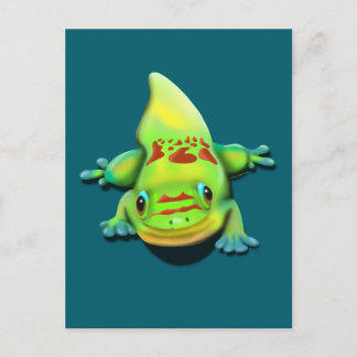 Gold Dust Day gecko Postcard