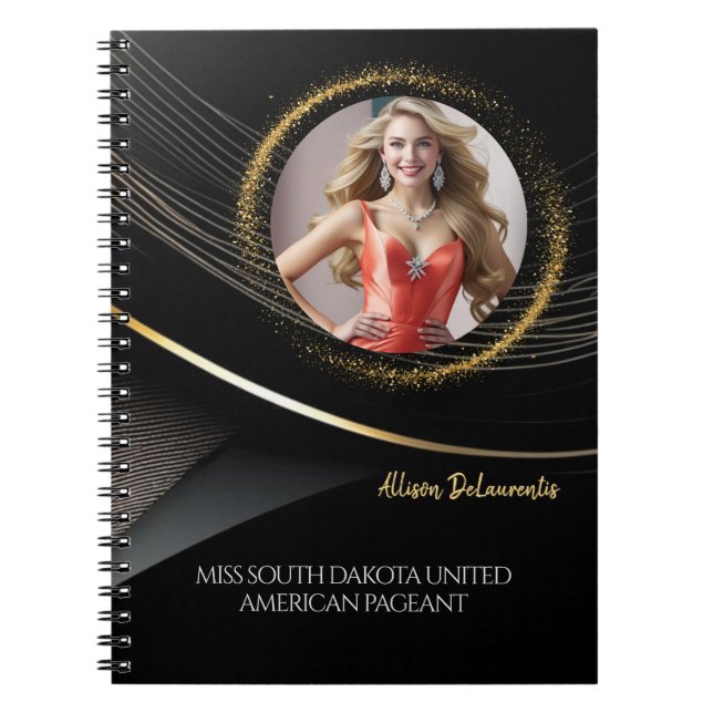 Gold Dust Pageant Rehearsal Notebook (Front)