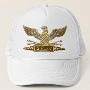 Gold Eagle Roman Legion Trucker Hat