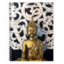 Gold Earth Buddha OM Aum Mantra Ajna Meditation Notebook