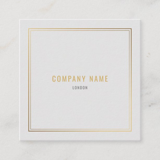 Gold Border Business Cards Business Card Printing Zazzle