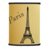 Gold Eiffel  Tower Lamp Shade (Right)