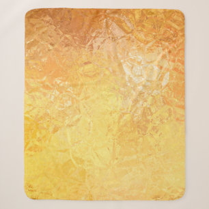 Gold Elegance: Abstract Luxurious Background Sherpa Blanket