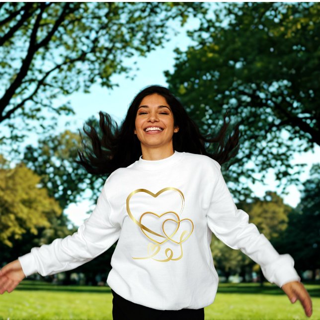 Gold Elegance Sweatshirt (Creator Uploaded)
