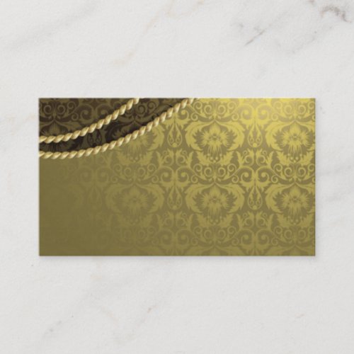 Gold Elegant Business Card