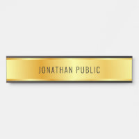 Gold Elegant Glamorous Modern Trendy Template