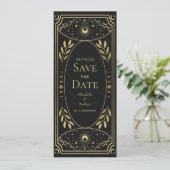 Gold Elegant Mystical Tarot Card Save the Date | Zazzle