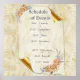 Gold Elegant Ripple Effect & Roses Leaves and Bird Poster | Zazzle