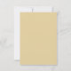 Gold Elegant Ripple Effect & Roses Leaves and Bird RSVP Card | Zazzle