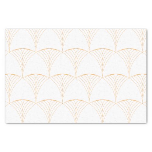 Gold elegant simple luxurious traditional pattern tissue paper